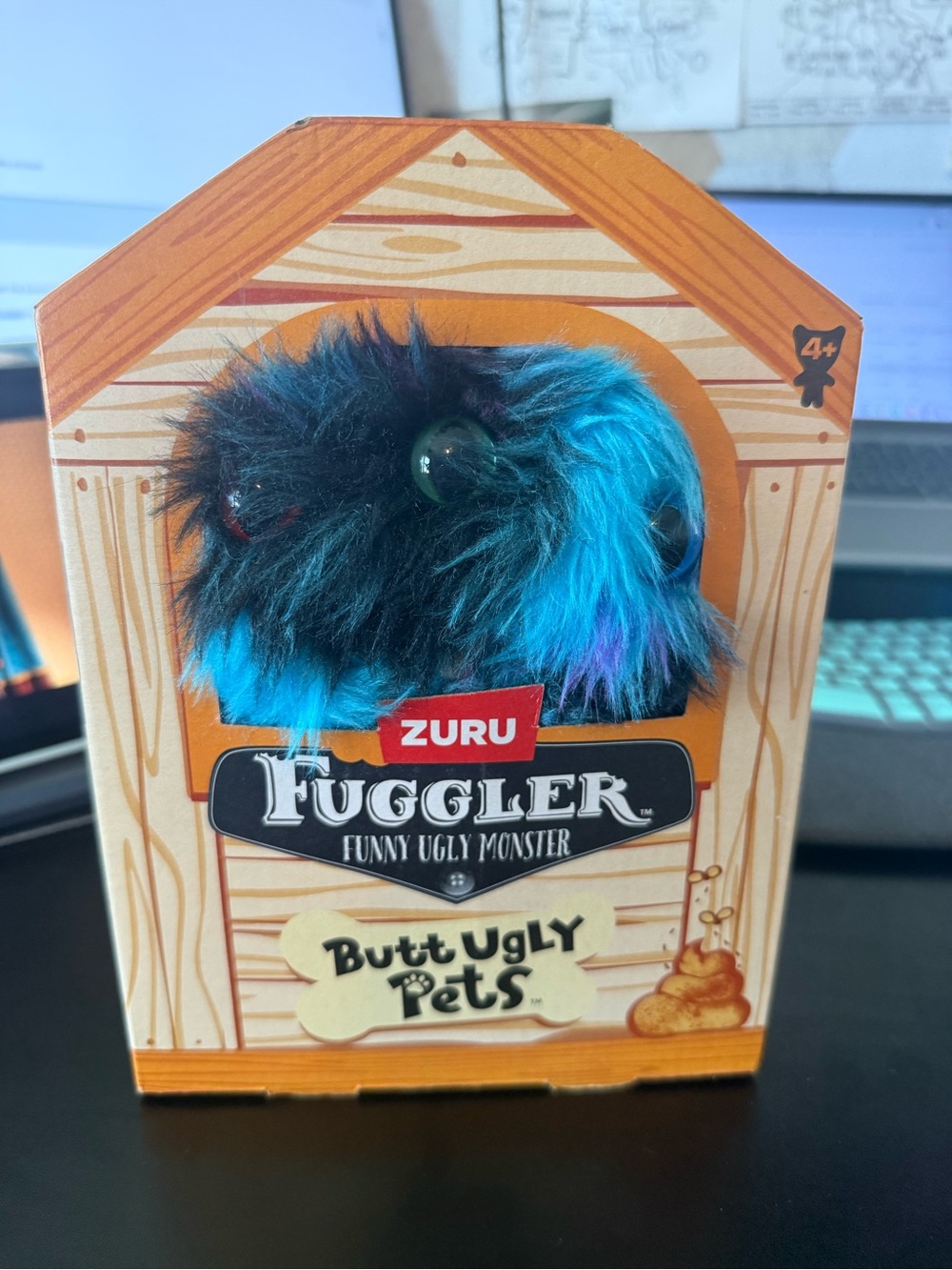 It is Reek-O

ZURU Fuggler Butt Ugly Pets Reek-O Black Cat, 9-inch